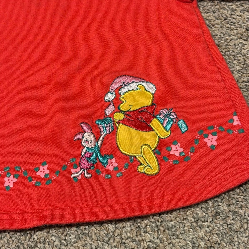 Vintage‎ Pooh baby Christmas embroidered top - Picture 2 of 4